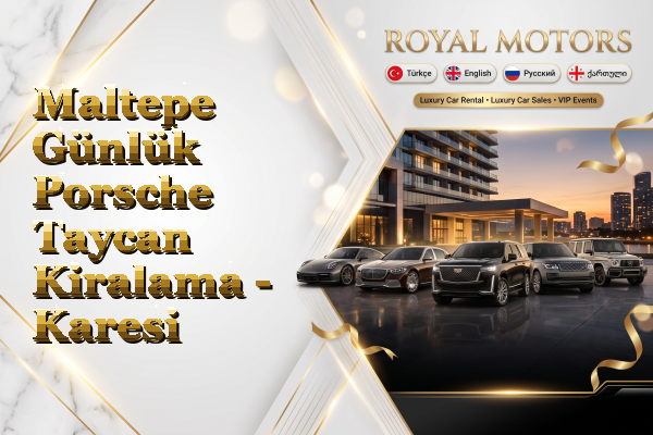 Maltepe Günlük Porsche Taycan Kiralama - Karesi