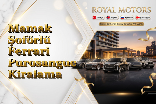 Mamak Şoförlü Ferrari Purosangue Kiralama