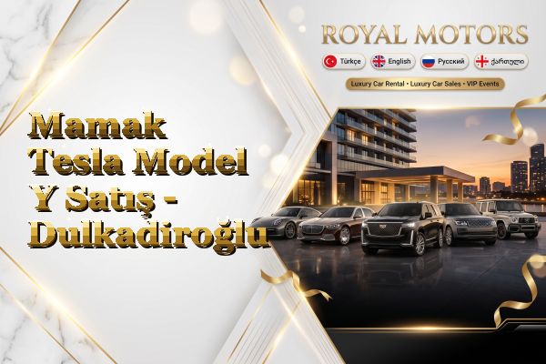 Mamak Tesla Model Y Satış - Dulkadiroğlu
