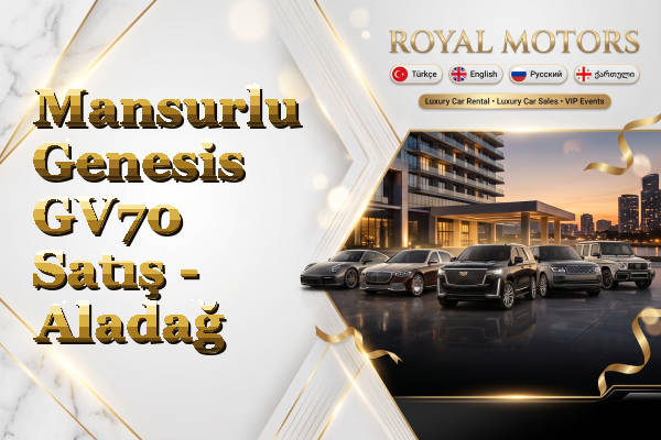 Mansurlu Genesis GV70 Satış - Aladağ