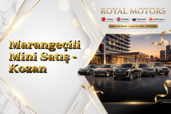 Marangeçili Mini Satış - Kozan