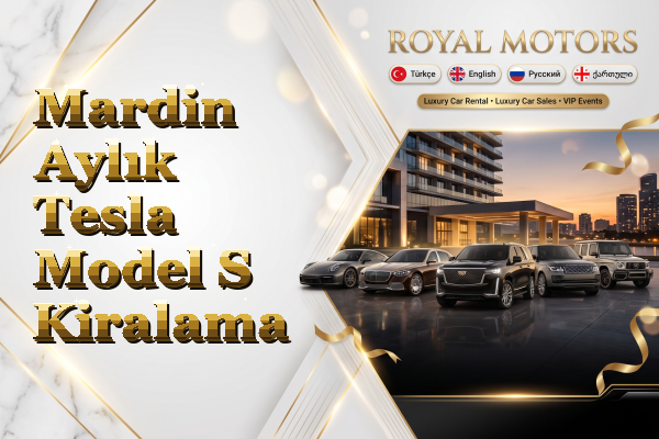 Mardin Aylık Tesla Model S Kiralama