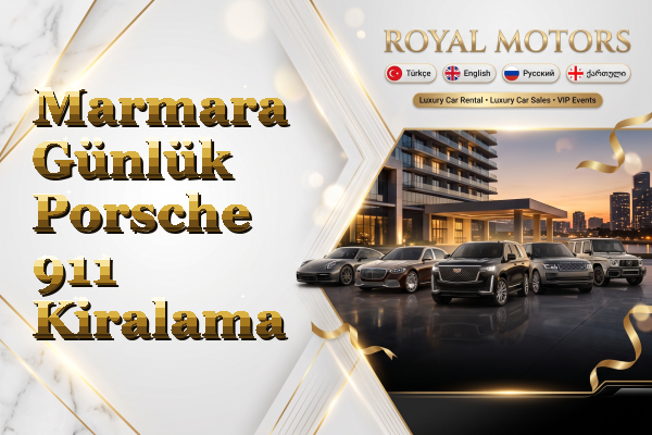 Marmara Günlük Porsche 911 Kiralama