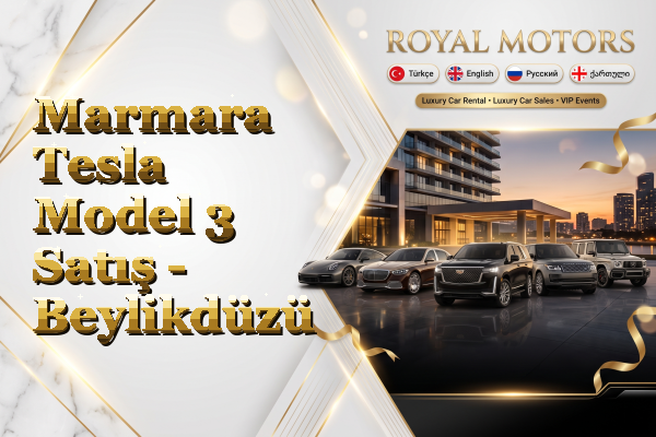 Marmara Tesla Model 3 Satış - Beylikdüzü