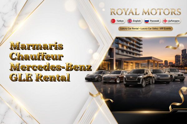 Marmaris Chauffeur Mercedes-Benz GLE Rental
