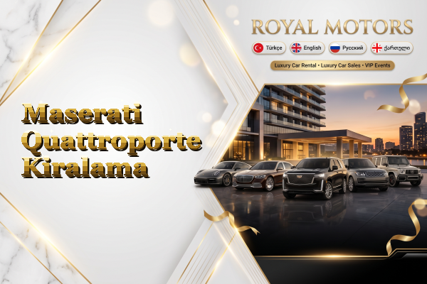 Maserati Quattroporte Kiralama