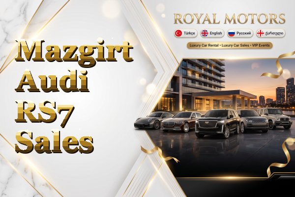 Mazgirt Audi RS7 Sales