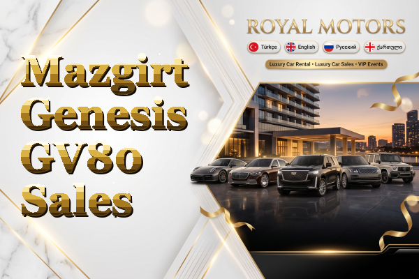Mazgirt Genesis GV80 Sales