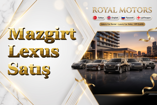 Mazgirt Lexus Satış