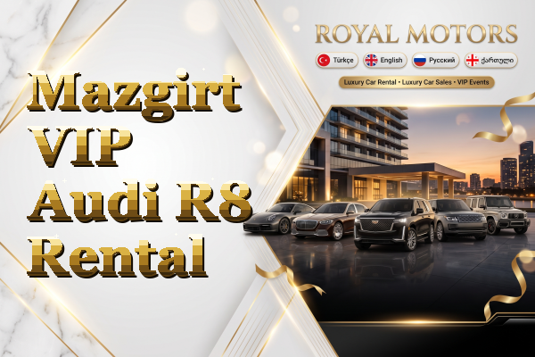 Mazgirt VIP Audi R8 Rental