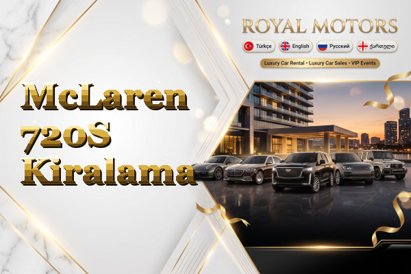 McLaren 720S Kiralama