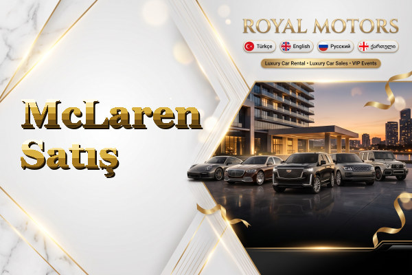 McLaren Satış
