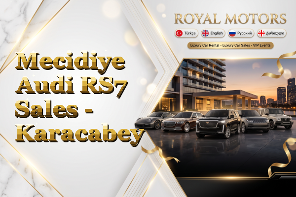 Mecidiye Audi RS7 Sales - Karacabey