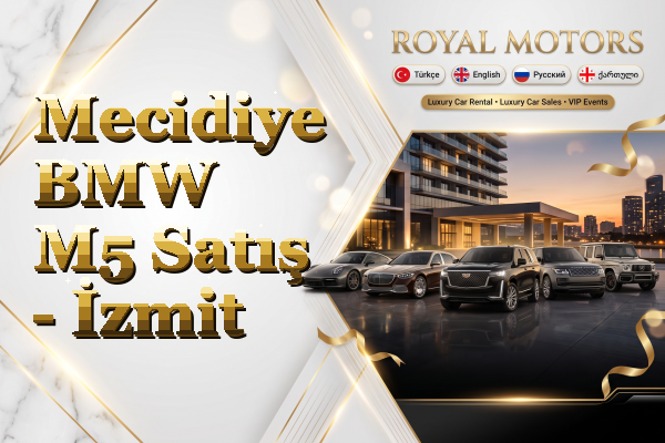 Mecidiye BMW M5 Satış - İzmit
