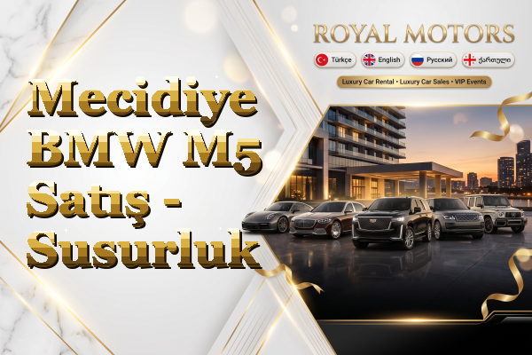 Mecidiye BMW M5 Satış - Susurluk