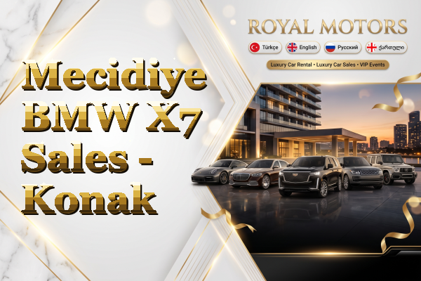 Mecidiye BMW X7 Sales - Konak