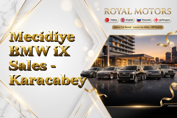 Mecidiye BMW iX Sales - Karacabey