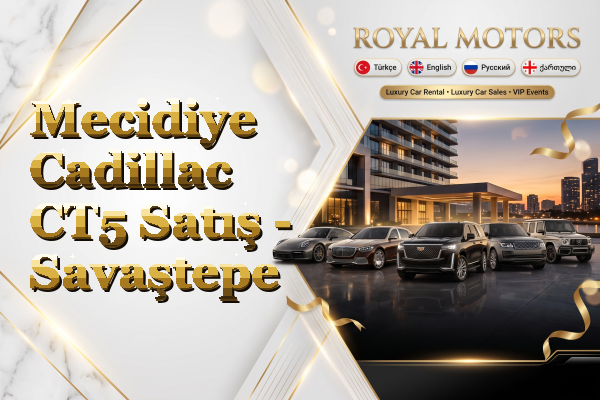 Mecidiye Cadillac CT5 Satış - Savaştepe