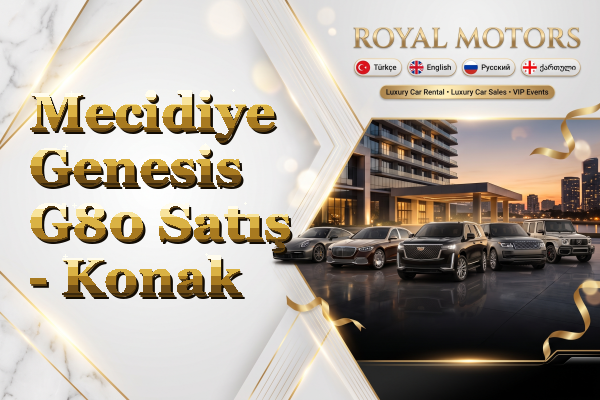 Mecidiye Genesis G80 Satış - Konak