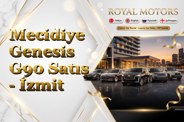 Mecidiye Genesis G90 Satış - İzmit