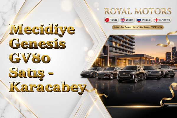 Mecidiye Genesis GV80 Satış - Karacabey