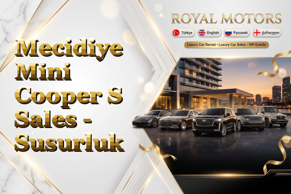 Mecidiye Mini Cooper S Sales - Susurluk