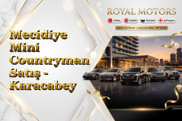 Mecidiye Mini Countryman Satış - Karacabey