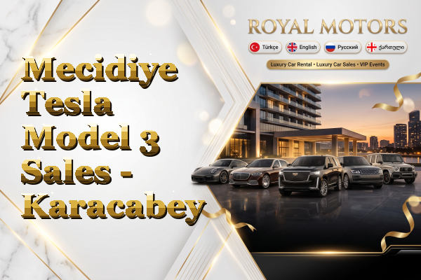 Mecidiye Tesla Model 3 Sales - Karacabey