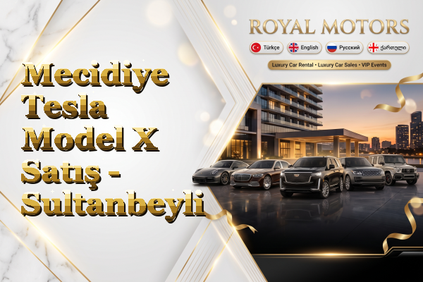 Mecidiye Tesla Model X Satış - Sultanbeyli