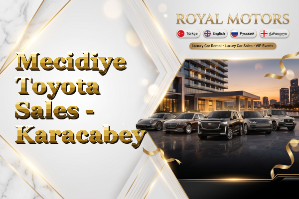 Mecidiye Toyota Sales - Karacabey