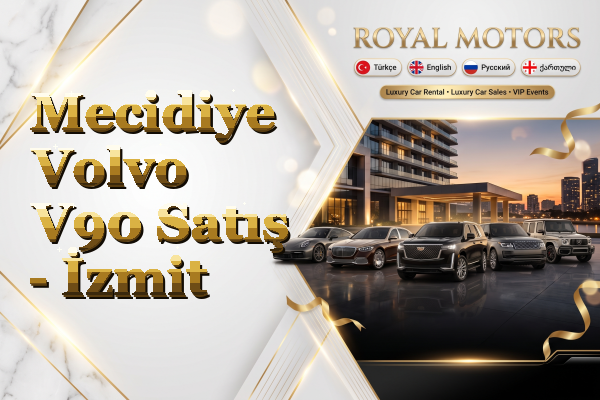 Mecidiye Volvo V90 Satış - İzmit