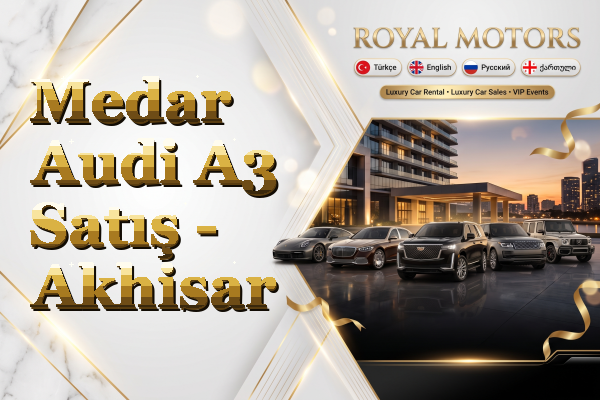 Medar Audi A3 Satış - Akhisar