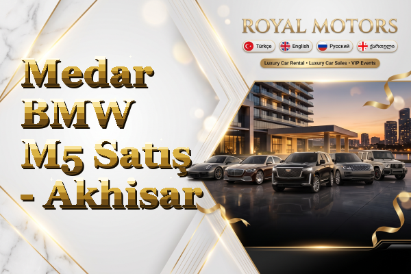 Medar BMW M5 Satış - Akhisar