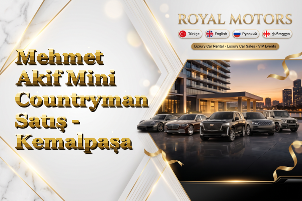 Mehmet Akif Mini Countryman Satış - Kemalpaşa