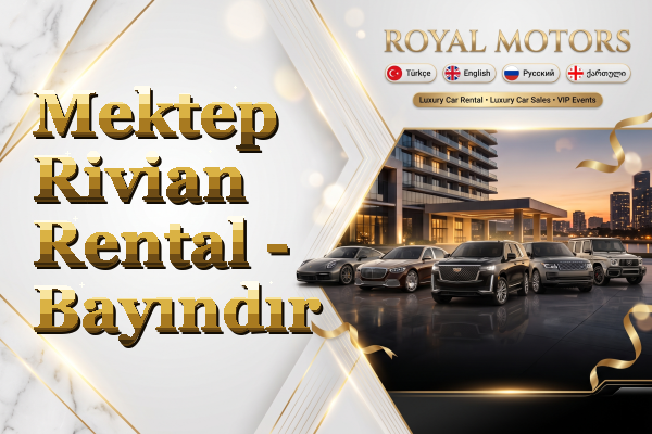 Mektep Rivian Rental - Bayındır