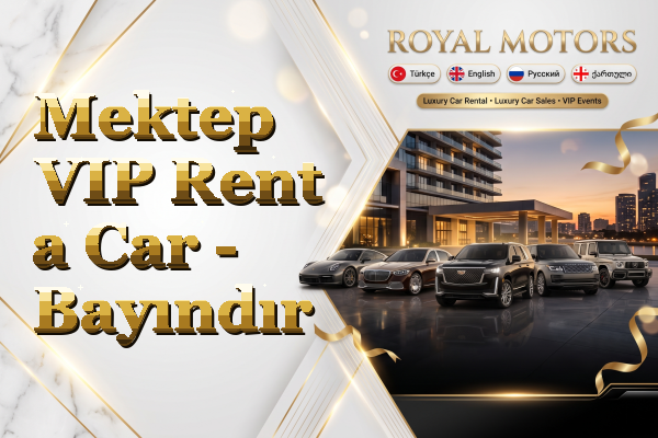 Mektep VIP Rent a Car - Bayındır