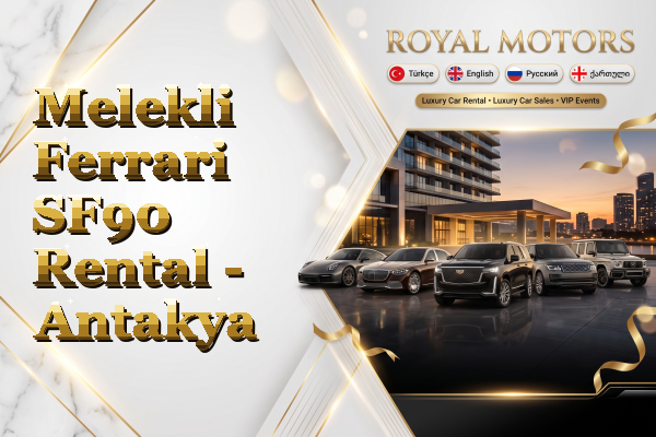 Melekli Ferrari SF90 Rental - Antakya