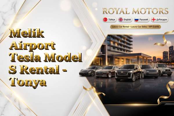 Melik Airport Tesla Model S Rental - Tonya