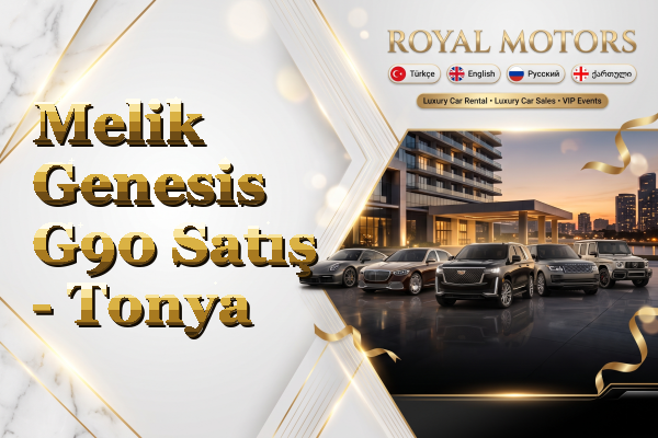 Melik Genesis G90 Satış - Tonya