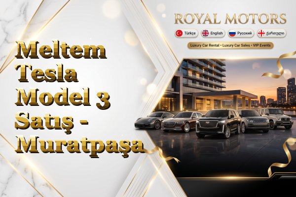 Meltem Tesla Model 3 Satış - Muratpaşa