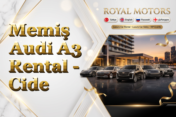 Memiş Audi A3 Rental - Cide