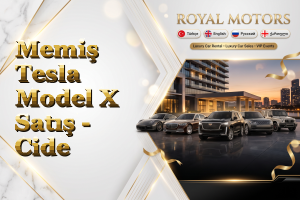 Memiş Tesla Model X Satış - Cide