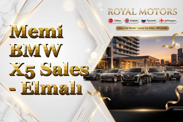 Memi BMW X5 Sales - Elmalı