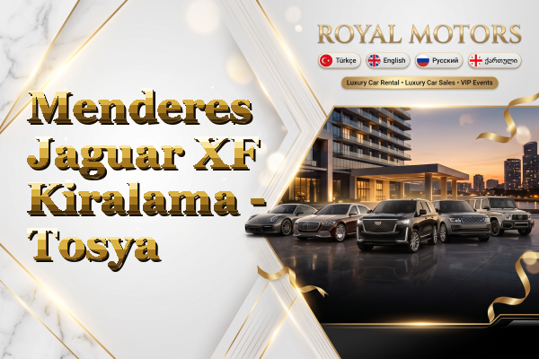 Menderes Jaguar XF Kiralama - Tosya