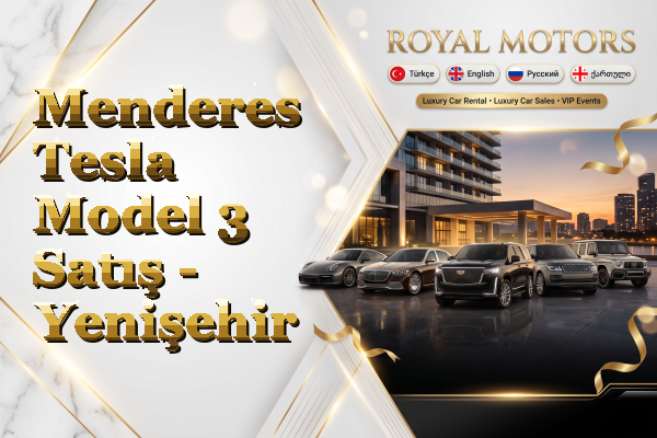 Menderes Tesla Model 3 Satış - Yenişehir