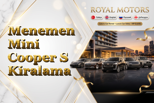 Menemen Mini Cooper S Kiralama