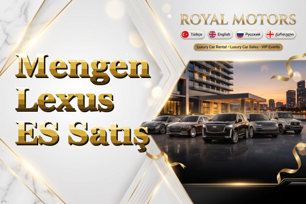 Mengen Lexus ES Satış