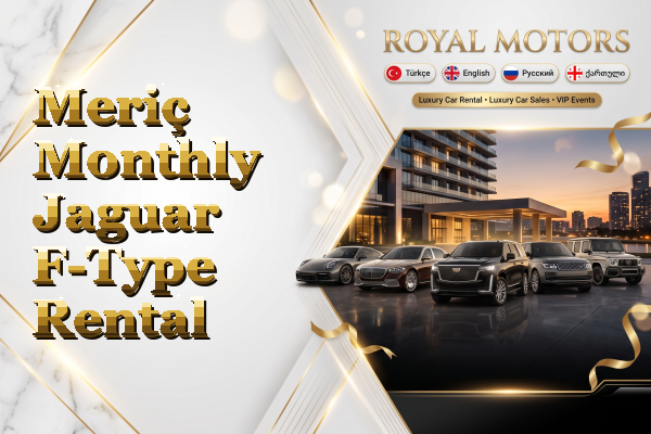 Meriç Monthly Jaguar F-Type Rental