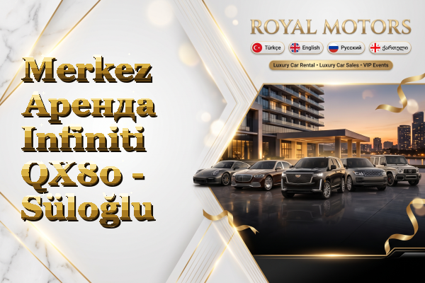 Merkez Аренда Infiniti QX80 - Süloğlu