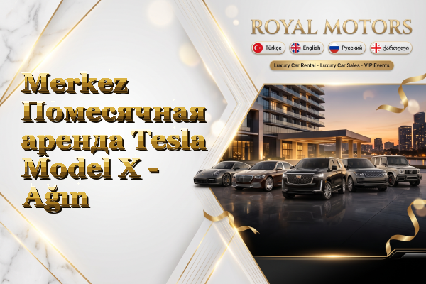 Merkez Помесячная аренда Tesla Model X - Ağın